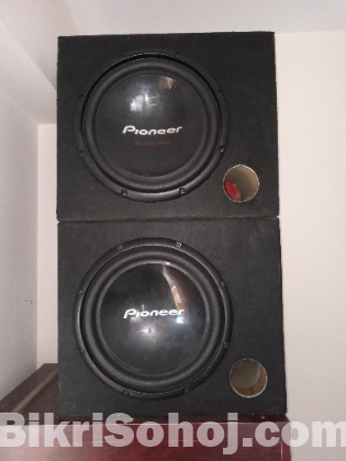 Sub woofers & amplifier